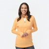 Adidas A555 Women's 3-Stripes Quarter-Zip Sweater Pullover