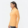 Adidas A555 Women's 3-Stripes Quarter-Zip Sweater Pullover