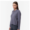 Adidas A1008 Women's Beyond Long Sleeve Loose Polo