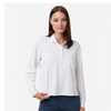 Adidas A1008 Women's Beyond Long Sleeve Loose Polo