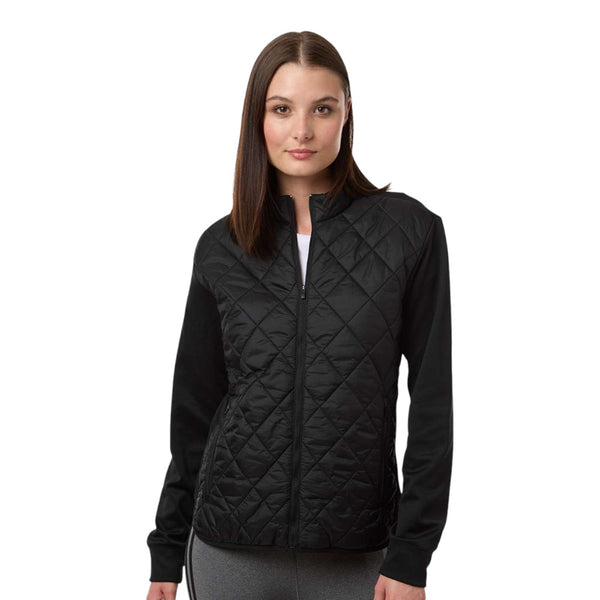 Adidas A1009 Women's Ultimate Quilted Full-Zip Jacket