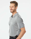 Adidas A213 Heathered 3-Stripes Colorblocked Polo