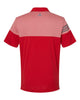 Adidas A213 Heathered 3-Stripes Colorblocked Polo