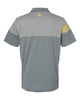 Adidas A213 Heathered 3-Stripes Colorblocked Polo