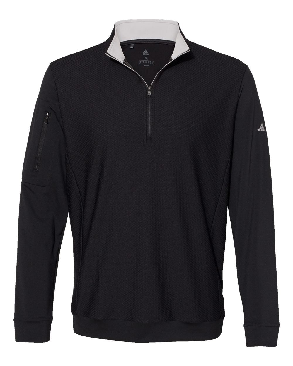 Adidas A295 Performance Textured Quarter-Zip Pullover – The Park