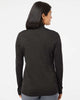 Adidas A476 Women's Lightweight Mélange Quarter-Zip Pullover