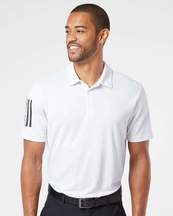 Adidas A480 Floating 3-Stripes Polo