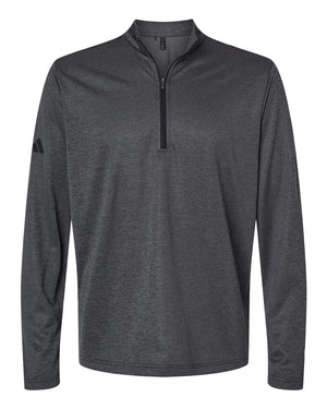 Adidas A593 Space Dyed Quarter-Zip Pullover - 