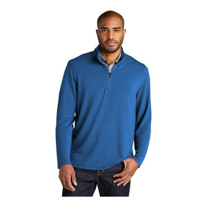 Port Authority K825 Microterry 1/4-Zip Pullover - 