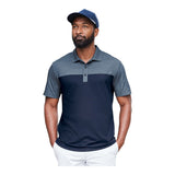 Port Authority K831 Fine Pique Blend Blocked Polo