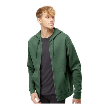 Independent Trading Co SS4500Z Unisex Midweight Full-Zip Hooded Sweatshirt