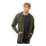 Independent Trading Co SS4500Z Unisex Midweight Full-Zip Hooded Sweatshirt