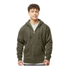 Independent Trading Co IND4000Z Unisex Heavyweight Full-Zip Hooded Sweatshirt