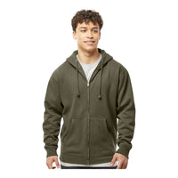 Independent Trading Co IND4000Z Unisex Heavyweight Full-Zip Hooded Sweatshirt