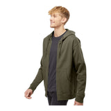 Independent Trading Co SS4500Z Unisex Midweight Full-Zip Hooded Sweatshirt