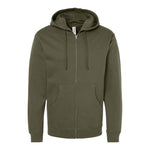 Independent Trading Co SS4500Z Unisex Midweight Full-Zip Hooded Sweatshirt