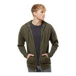 Independent Trading Co SS4500Z Unisex Midweight Full-Zip Hooded Sweatshirt