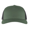Pacific Headwear 105P Perforated 5-Panel Trucker Snapback Cap