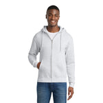 Port & Company PC78ZH Core Fleece Full-Zip Hooded Sweatshirt