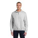 Jerzees 4528M Super Sweats® NuBlend® 1/4-Zip Sweatshirt with Cadet Collar