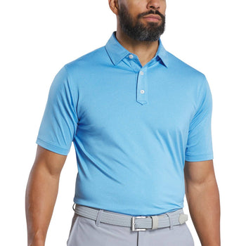 FootJoy TM16318 Men’s Solid Lisle Performance Golf Polo