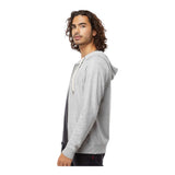 Independent Trading Co SS1000Z Unisex Icon Lightweight Loopback Terry Full-Zip Hooded Sweatshirt