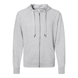 Independent Trading Co SS1000Z Unisex Icon Lightweight Loopback Terry Full-Zip Hooded Sweatshirt