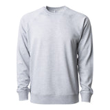 Independent Trading Co SS1000C Unisex Icon Lightweight Loopback Terry Crewneck Sweatshirt