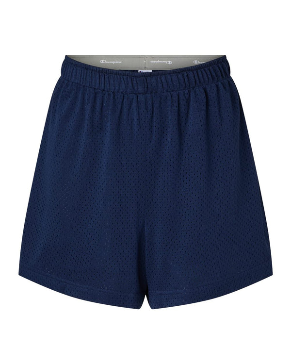 Champion SML160 Women's Practice Mesh Fold Over Shorts