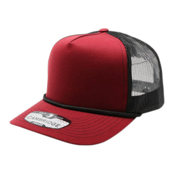 PitBull PB225R 5 Panel Cambridge Mesh Trucker Rope Cap