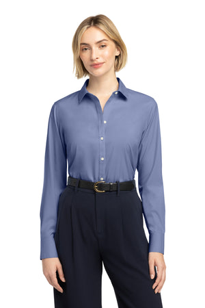 Brooks Brothers BB18001 Women's Wrinkle-Free Stretch Pinpoint Shirt - 