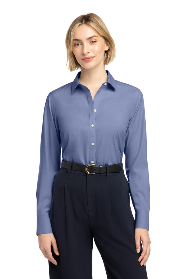Brooks Brothers BB18001 Women's Wrinkle-Free Stretch Pinpoint Shirt
