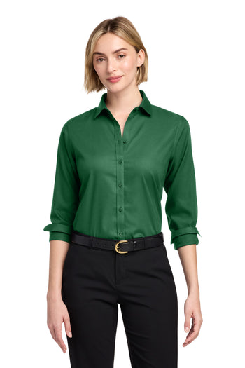 Brooks Brothers BB18003 Women's Wrinkle-Free Stretch Nailhead Shirt