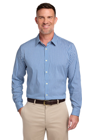 Brooks Brothers BB18006 Tech Stretch Patterned Shirt - 