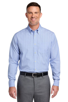 Brooks Brothers BB18008 Wrinkle-Free Stretch Patterned Shirt - 