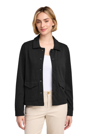 Brooks Brothers BB18205 Women's Mid-Layer Stretch Button Jacket - 
