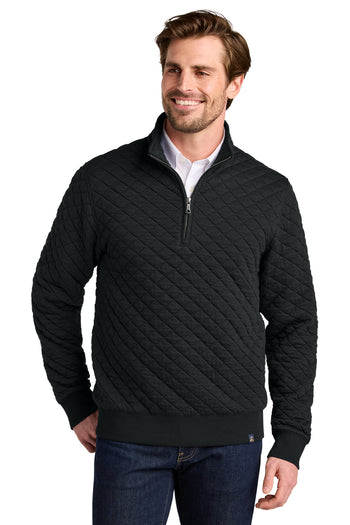 Brooks Brothers BB18212 Diamond Quilt 1/4-Zip