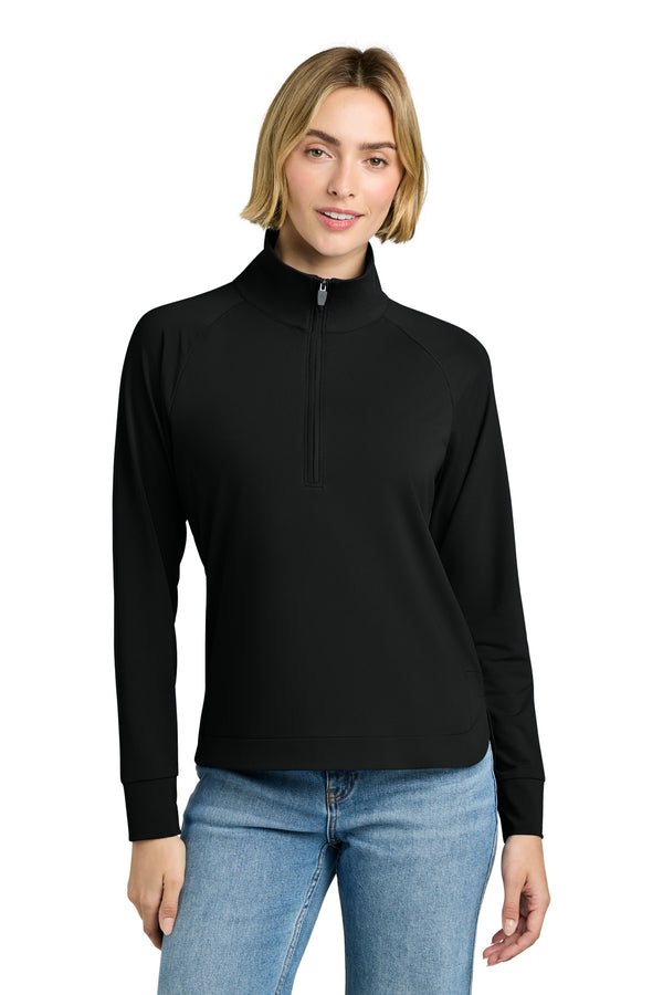 Brooks Brothers BB18215 Women's Luxe Performance 1/4-Zip