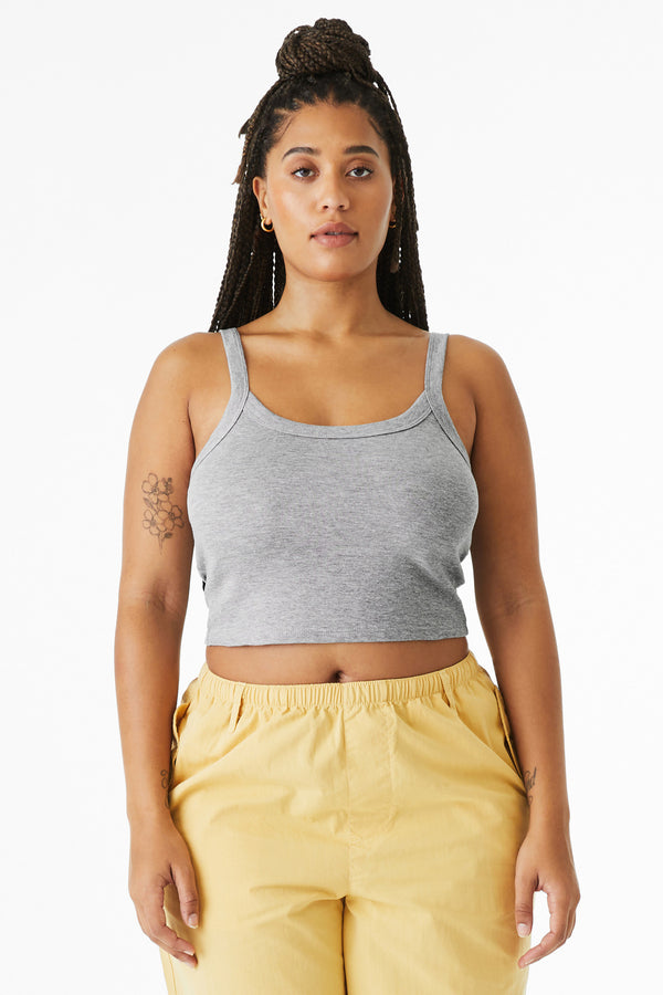 Bella + Canvas BC1012 BELLA+CANVAS Women's Micro Rib Spaghetti Strap Tank