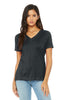 Bella + Canvas BC6405CVC BELLA+CANVAS Women's Relaxed Heather CVC V-Neck Tee