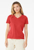 Bella + Canvas BC6405CVC BELLA+CANVAS Women's Relaxed Heather CVC V-Neck Tee