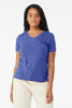Bella + Canvas BC6405CVC BELLA+CANVAS Women's Relaxed Heather CVC V-Neck Tee