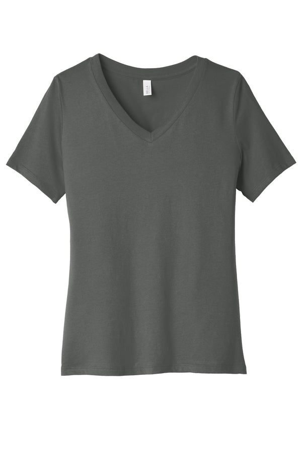 Bella + Canvas BC6405 BELLA+CANVAS Women's Relaxed Jersey Short Sleeve V-Neck Tee