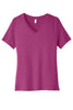 Bella + Canvas BC6405 BELLA+CANVAS Women's Relaxed Jersey Short Sleeve V-Neck Tee