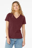 Bella + Canvas BC6405 BELLA+CANVAS Women's Relaxed Jersey Short Sleeve V-Neck Tee