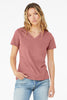Bella + Canvas BC6405 BELLA+CANVAS Women's Relaxed Jersey Short Sleeve V-Neck Tee