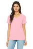 Bella + Canvas BC6405 BELLA+CANVAS Women's Relaxed Jersey Short Sleeve V-Neck Tee