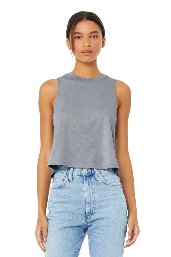 Bella + Canvas BC6682 BELLA+CANVAS Women's Racerback Cropped Tank