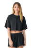 Bella + Canvas BC6882GD BELLA+CANVAS Women's Heavyweight Garment-Dyed Cropped Tee