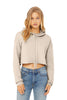 Bella + Canvas BC7502 BELLA+CANVAS Women's Sponge Fleece Cropped Fleece Hoodie